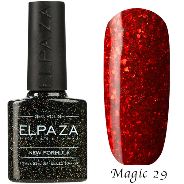 Гель-лак Magic Glitter 029 Феерия 10 мл Elpaza