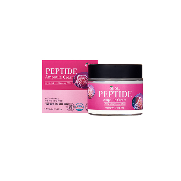 Ампульный крем для лица с пептидами Peptide Ampule Cream 70 мл EKEL