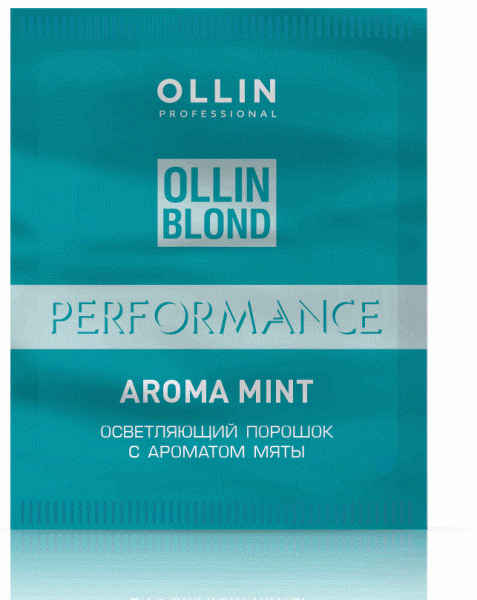 Осветляющий порошок с ароматом мяты 30г OLLIN BLOND PERFORMANCE