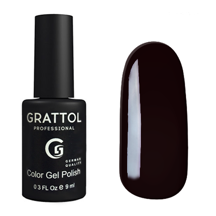 Гель-лак 097 Rouge Noir 9 мл Grattol