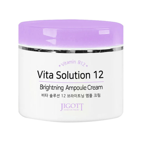 Ампульный крем для лица VITA SOLUTION 12 BRIGHTENING AMPOULE CREAM JIGOTT