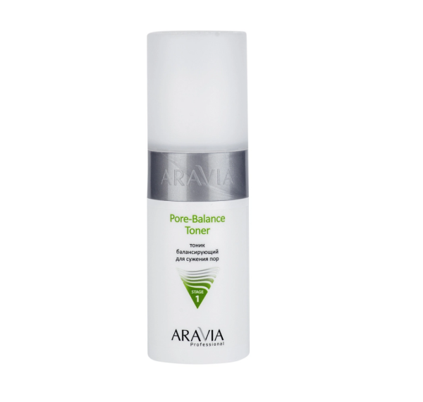 Тоник балансирующий для сужения пор для жирной и проблемной кожи Pore-Balance150 мл ARAVIA 