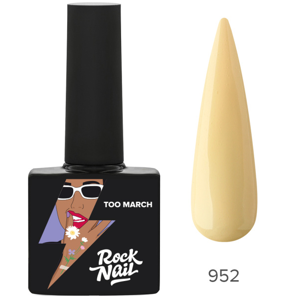 Гель-лак RockNail Too March 952 Cool Stuff Inside