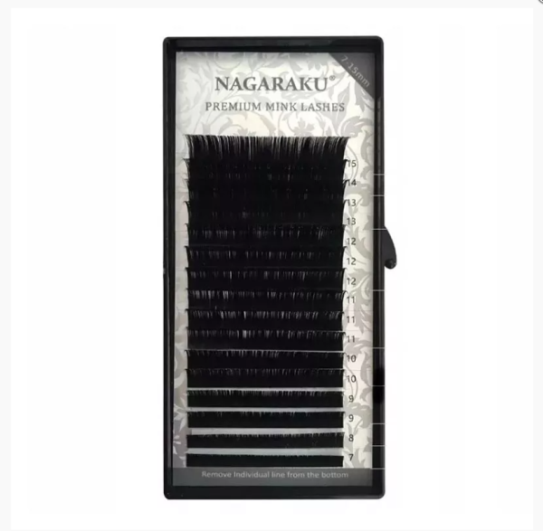 Ресницы на ленте Nagaraku MIX L 0,10 мм