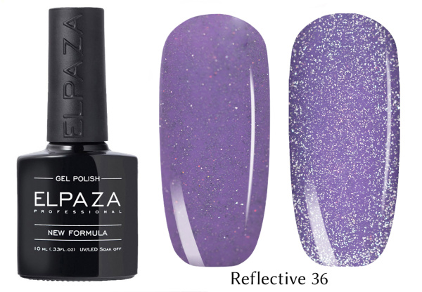 Гель-лак Reflective 36 светоотражающий 10 мл Elpaza