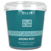 Осветляющий порошок с ароматом мяты 500г OLLIN BLOND PERFORMANCE 