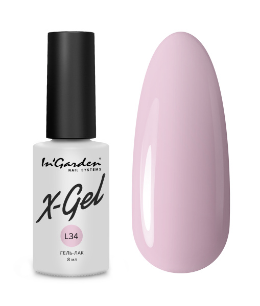 Гель-лак InGarden X-gel N°L34 