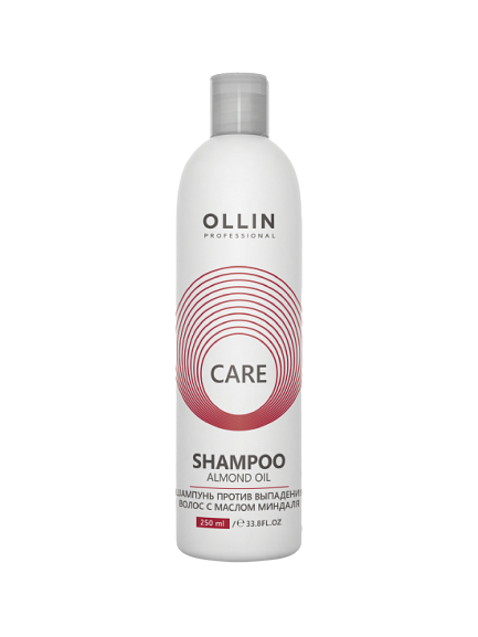 Шампунь против выпадения волос с маслом миндаля Almond Oil Shampoo 250мл OLLIN CARE 