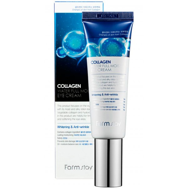 Крем для век Collagen Water Full Moist Eye Cream 50 мл Farmstay