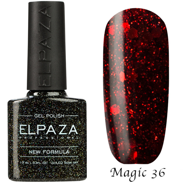 Гель-лак Magic Glitter 036 Марс 10 мл Elpaza