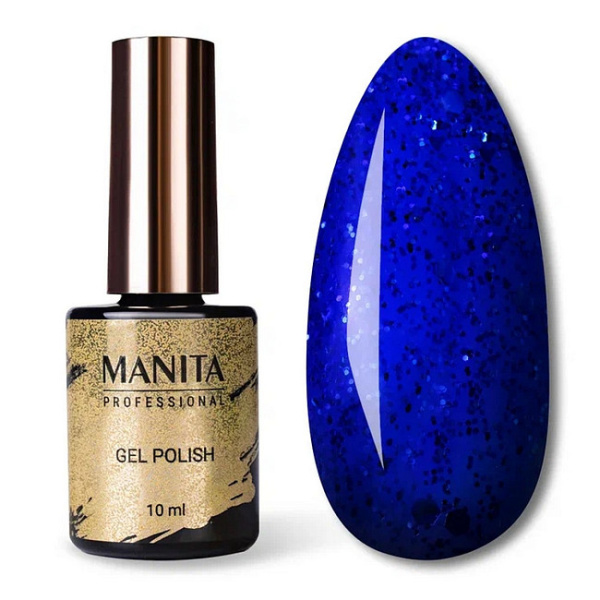 Гель лак Manita CLASSIC №116 "MAGIC BLUE" 10 мл 