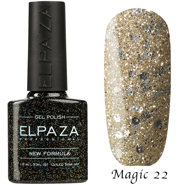 Гель-лак Magic Glitter 022 Кассиопея 10 мл Elpaza