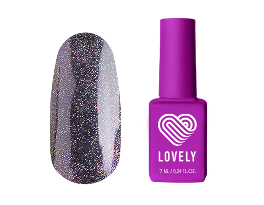 Гель-лак Lovely №ME05 Magic eyes магнитный со светоотражающими частицами, 7 ml