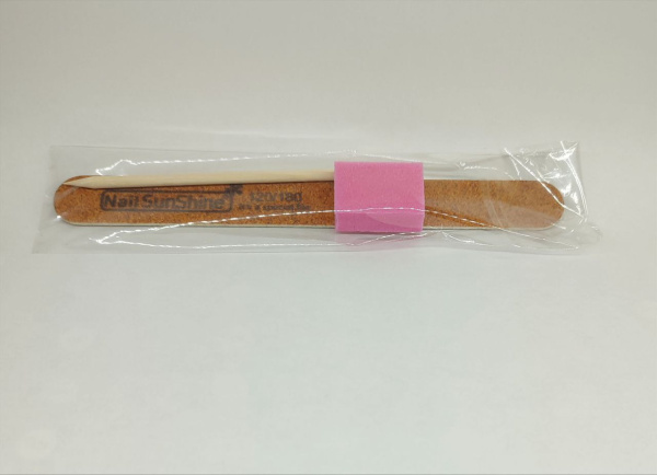 Одноразовый набор для маникюра пилка120/180  баф палочка