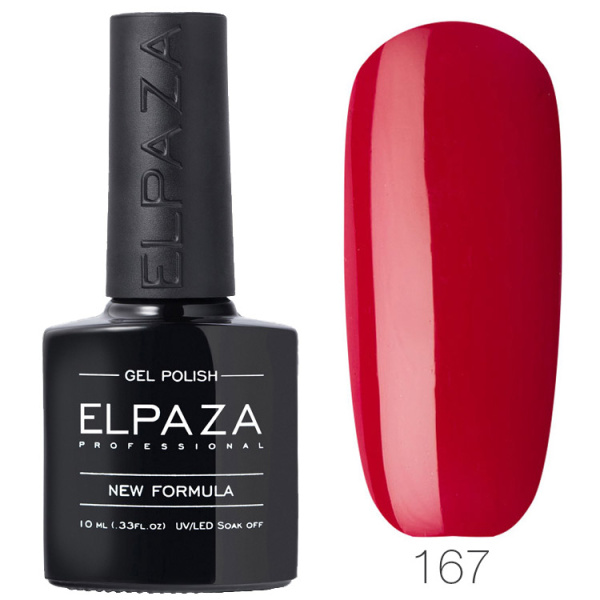 Гель-лак Classic 167 Алые паруса  10 мл Elpaza
