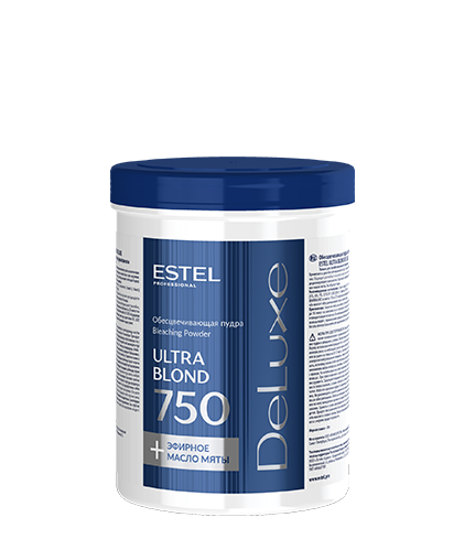 Обесцвечивающая пудра для волос Ultra Blond DeLuxe 750 г Estel