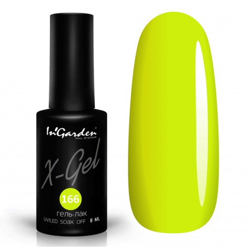 Гель-лак InGarden X-gel №166 Нежные франжипани
