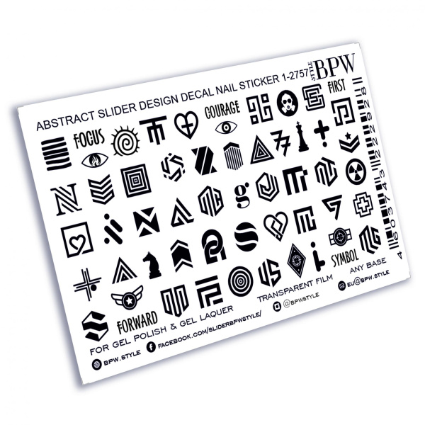 Слайдер-дизайн Символы, sd1-2757