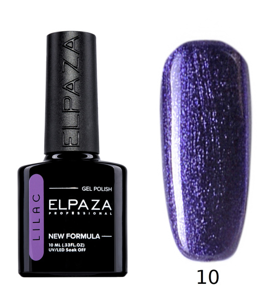 Гель-лак Lilac 10 Турмалин 10 мл Elpaza