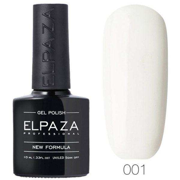 Гель-лак Classic 001 Альпийский снег 10 мл Elpaza