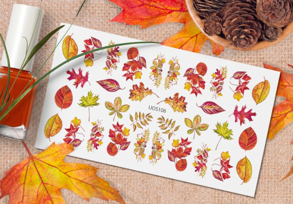 Слайдер-дизайн с белой подложкой UOS106 Delly Pur