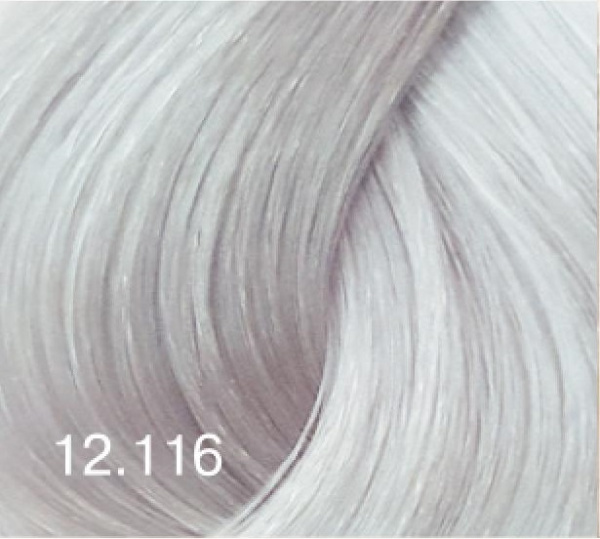 Краситель для волос 12/116 ультра пепельный перламутровый блондин Bouticle Expert Color 