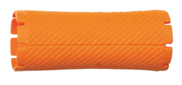 Бигуди пластиковые 32 мм 6шт мятные OLLN Prof