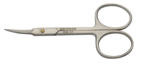 Ножницы для кожи Metzger CS-1/7-D (CVD) Изогнутые															