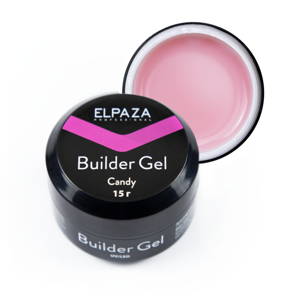 Гель для наращивания Candy Builder Gel 15 гр Elpaza
