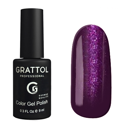 Гель-лак 092 Shining Plum 9 мл Grattol