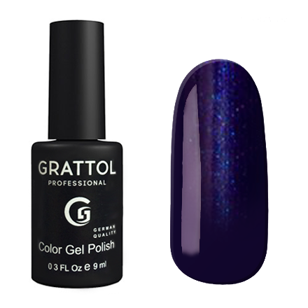 Гель-лак 087 Bilberry 9 мл Grattol
