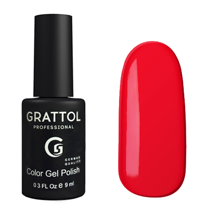 Гель-лак 083 Pure Red 9 мл Grattol