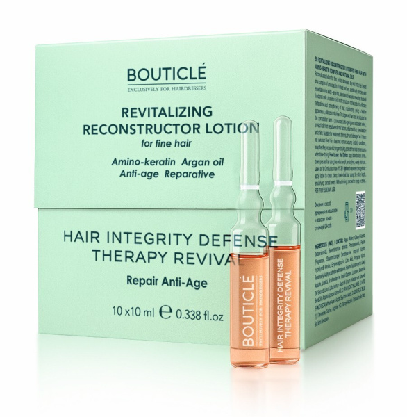 Восстанавливающий лосьон-реконструктор для тонких волос - Revitalizing reconstructor lotion (10х10мл