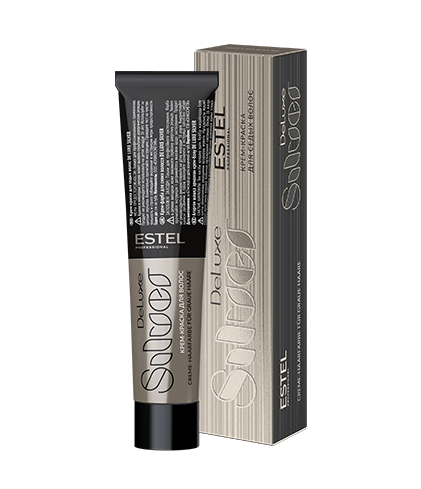 Крем-краска DeLuxe Silver 10/17 Светлый блондин пепельно-коричневый