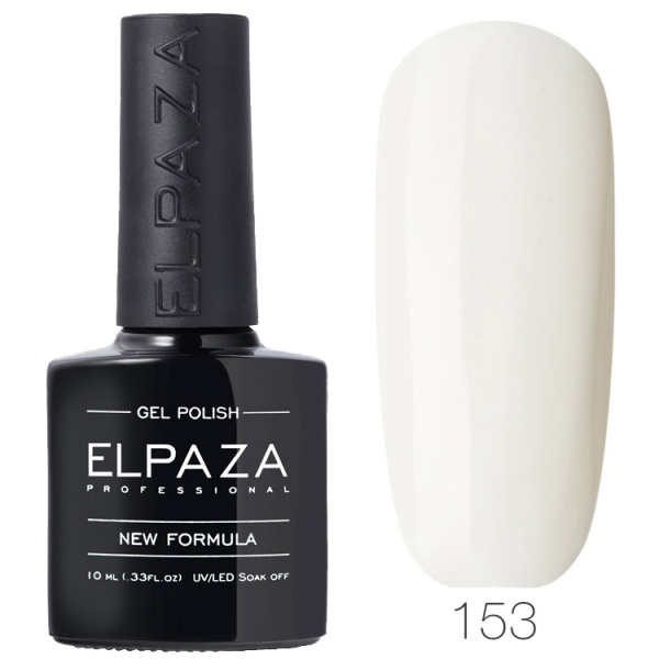 Гель-лак Classic 153 Молочный белый 10 мл Elpaza