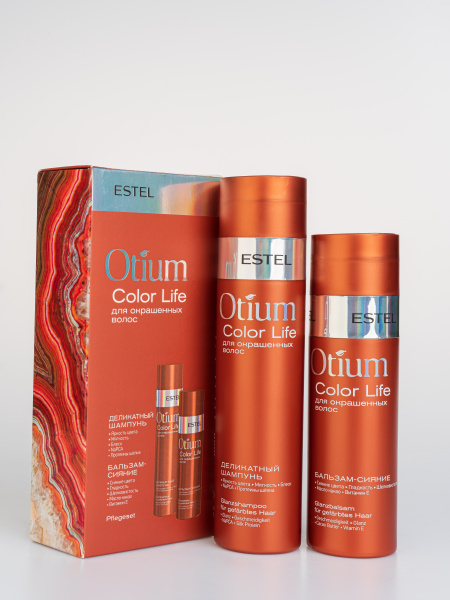 Набор Otium Color Life для окрашенных волос шампунь+бальзам 200мл