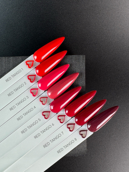 Гель-лак Bloom Red tango 07, 8 мл