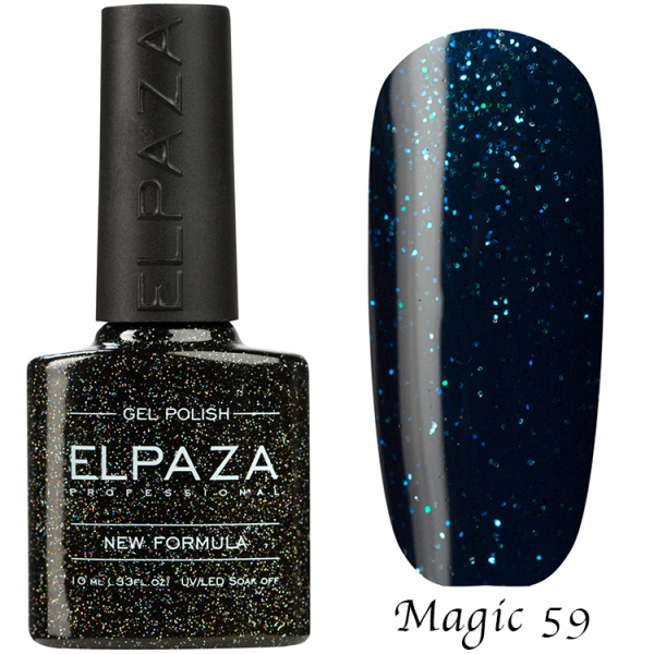 Гель-лак Magic Glitter 059 Лувр 10 мл Elpaza