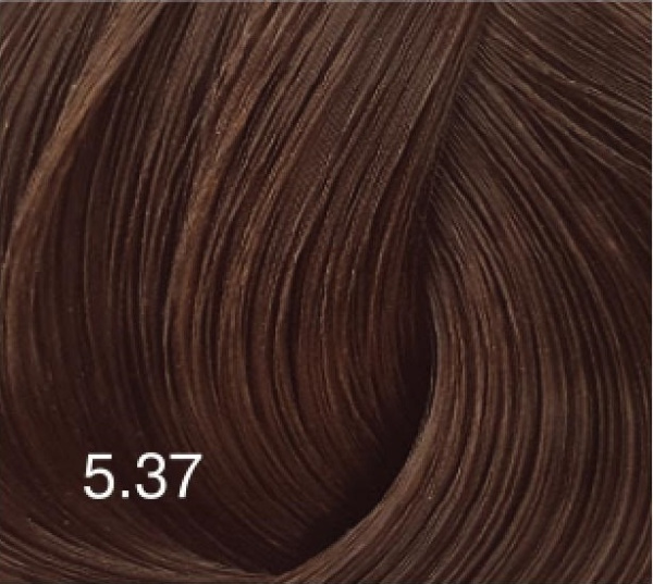 Краситель для волос 5/37 светлый шатен золотисто-коричневый Bouticle Expert Color 