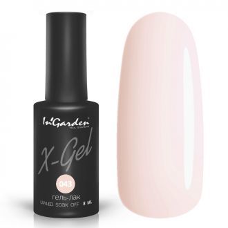 Гель-лак InGarden X-gel №043 Молочно-бежевый плотный цвет