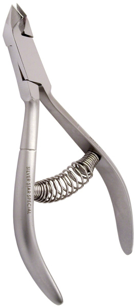 Кусачки для кутикулы АТ 940 (5мм), спиральная пружина Silver Star