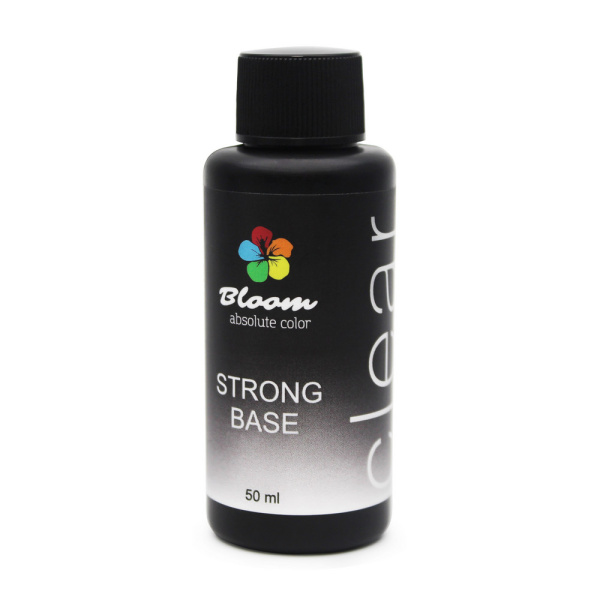 База Strong жесткая 50 мл Bloom прозрачная