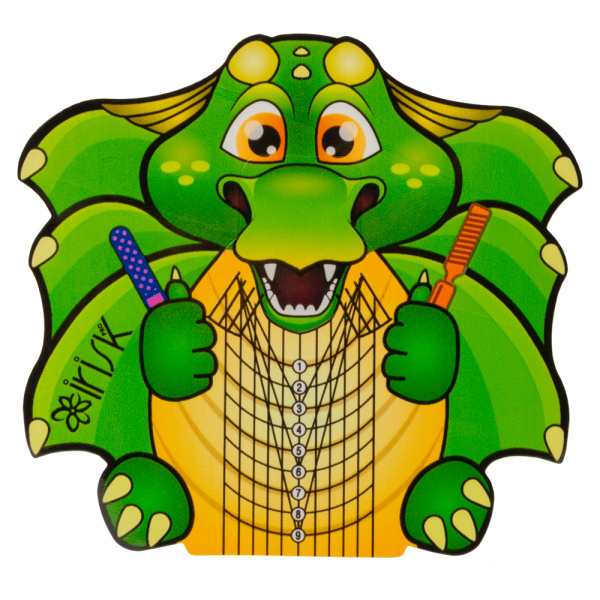 Формы на бумажной основе Дракон, 20шт (02 Зеленый)