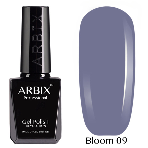 Гель-лак Bloom 009 Нежная Орхидея 10 мл Arbix