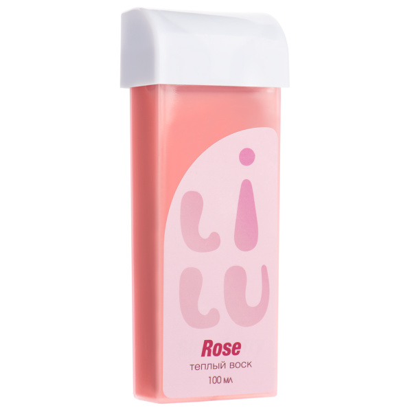 Воск тёплый в картридже, 100 мл LILU 03 Rose (плотный)