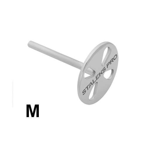 Диск педикюрный PODODISC STALEKS PRO М в комплекте с сменным файлом 180 грит 5 шт (20 мм)