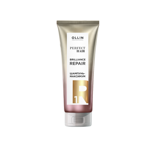 Шампунь-максимум Подготовительный этап 250мл OLLIN PERFECT HAIR BRILLIANCE REPAIR 1