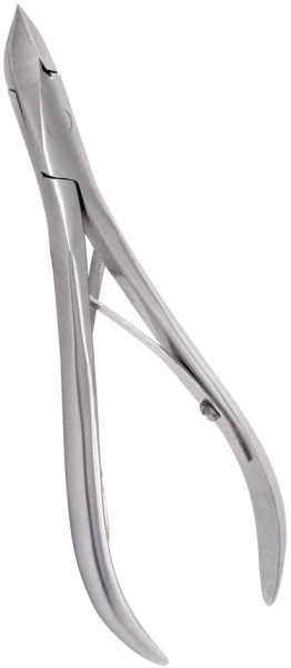 Кусачки для кутикулы АТ 880 (8мм), без пяточки Silver Star