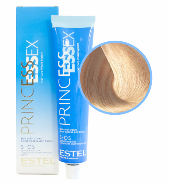 Крем-краска 161 Супер блонд фиолетово-пепельный S-OS PRINCESS ESSEX