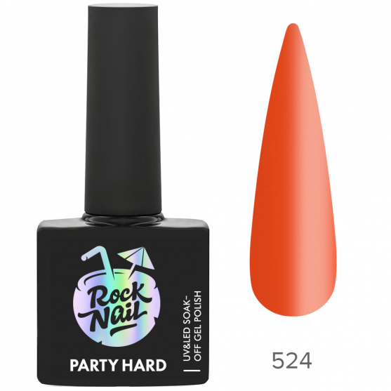 Гель-лак RockNail Party Hard 524 Fuck Monday
